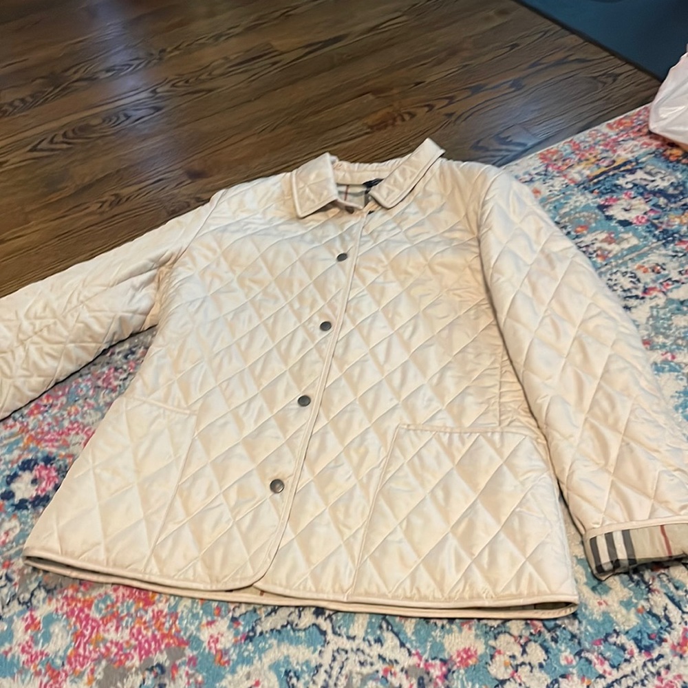 Burberry quilted jacket